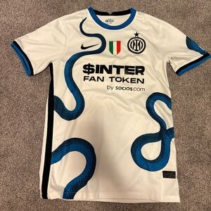 Nike Inter Milan Away Jersey 2021/22 – Snake Design – White/Blue